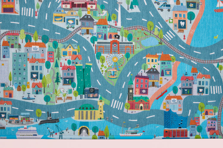 Metropolis Hamburg Spielteppich