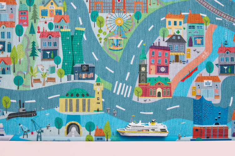 Metropolis Hamburg Spielteppich