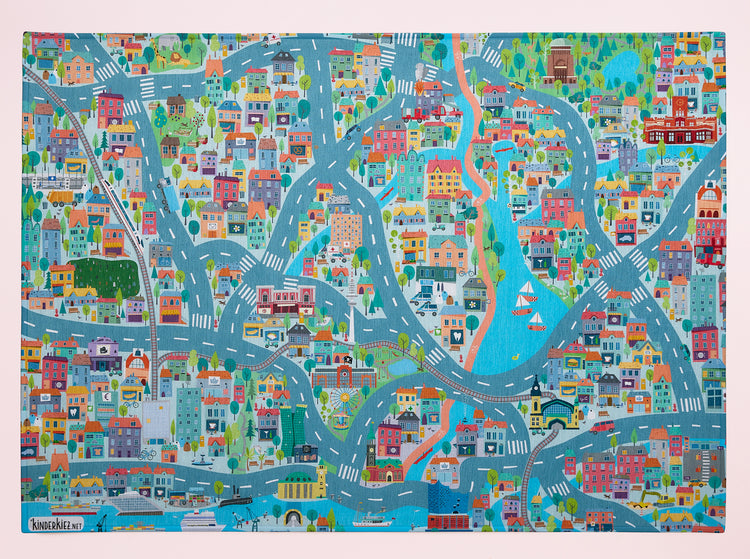 Metropolis Hamburg Spielteppich