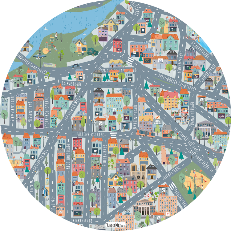 Hamburg Eppendorf Spielteppich