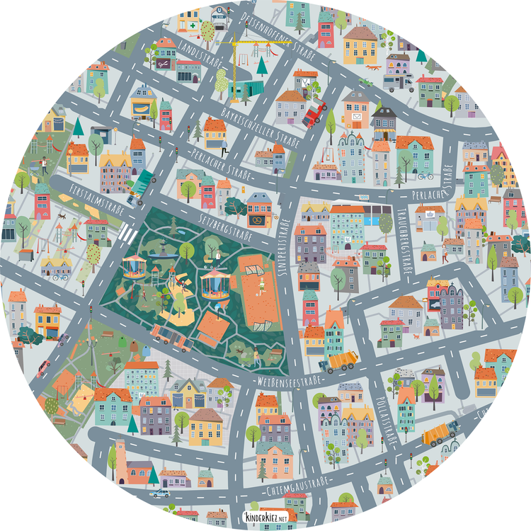 München Obergiesing Spielteppich