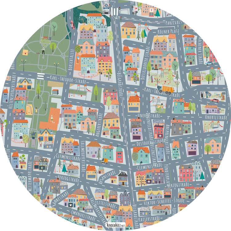 München Schwabing Spielteppich