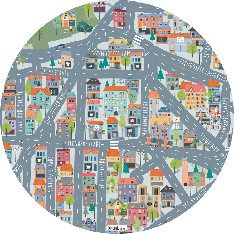 Hamburg Eppendorf Spielteppich