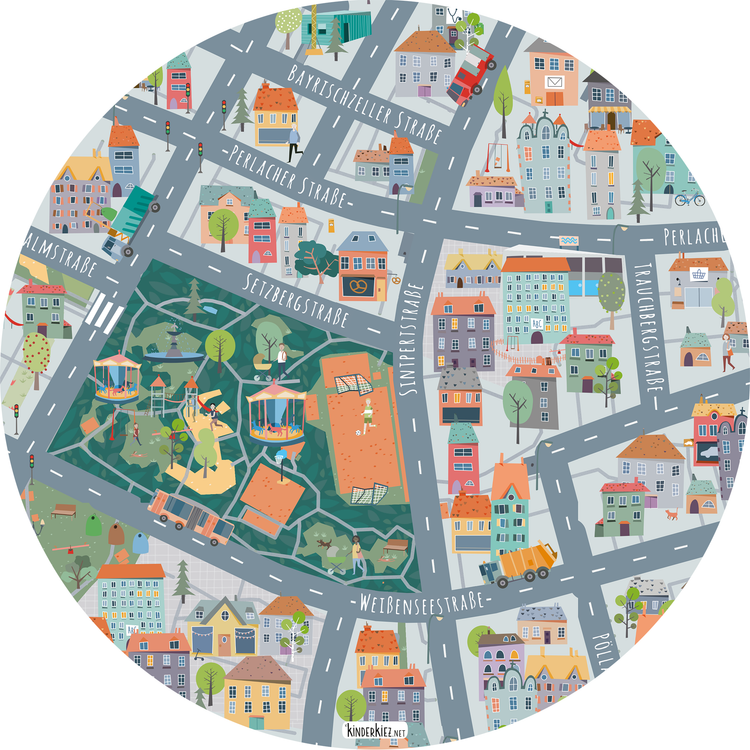 München Obergiesing Spielteppich