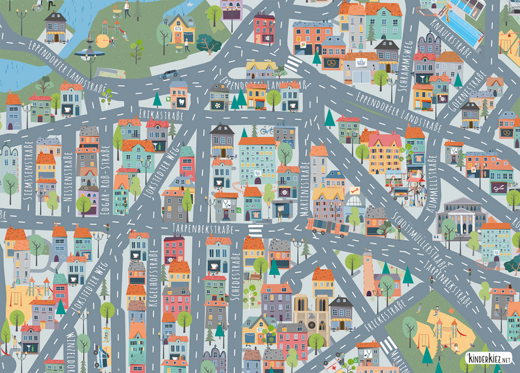 Hamburg Eppendorf Spielteppich