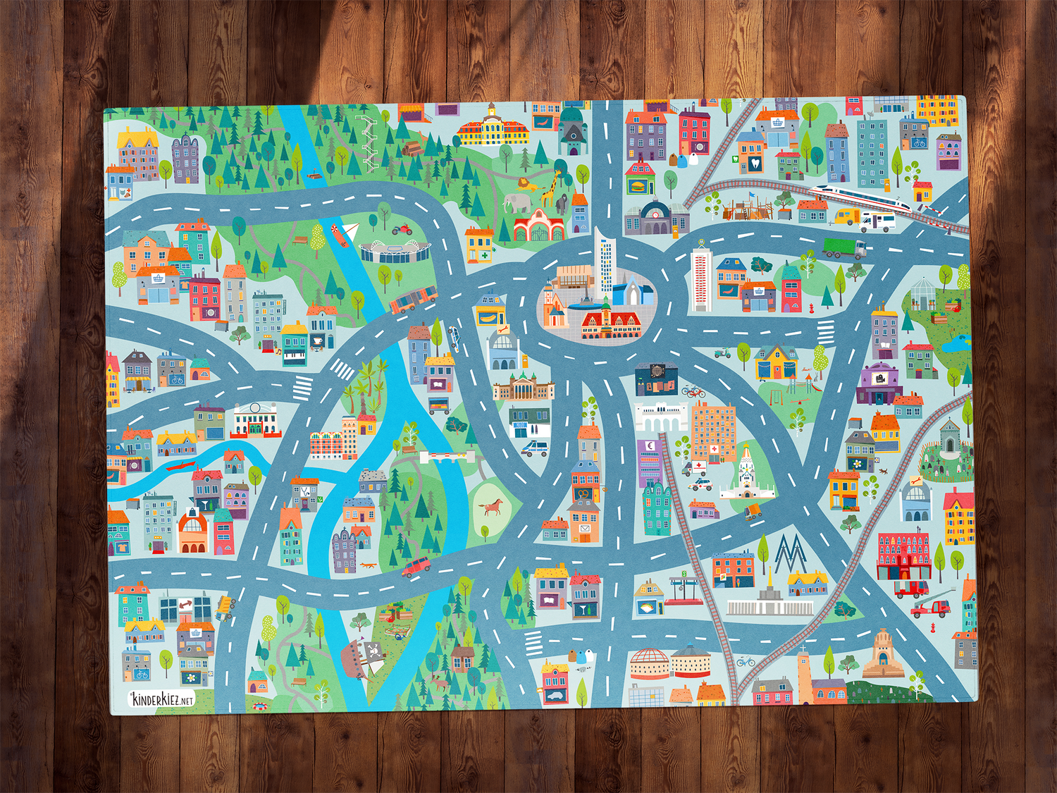 Metropolis Leipzig Spielteppich