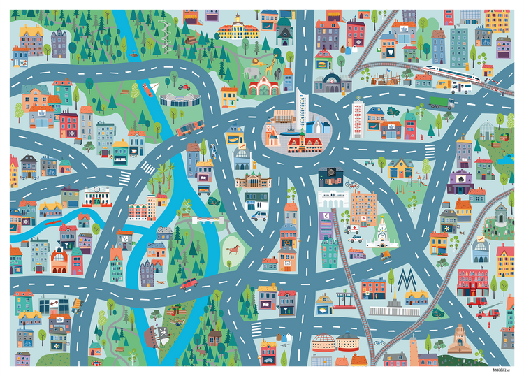 Metropolis Berlin Poster English